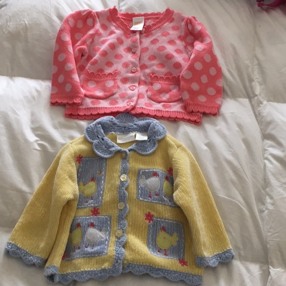 infant sweaters and jackets